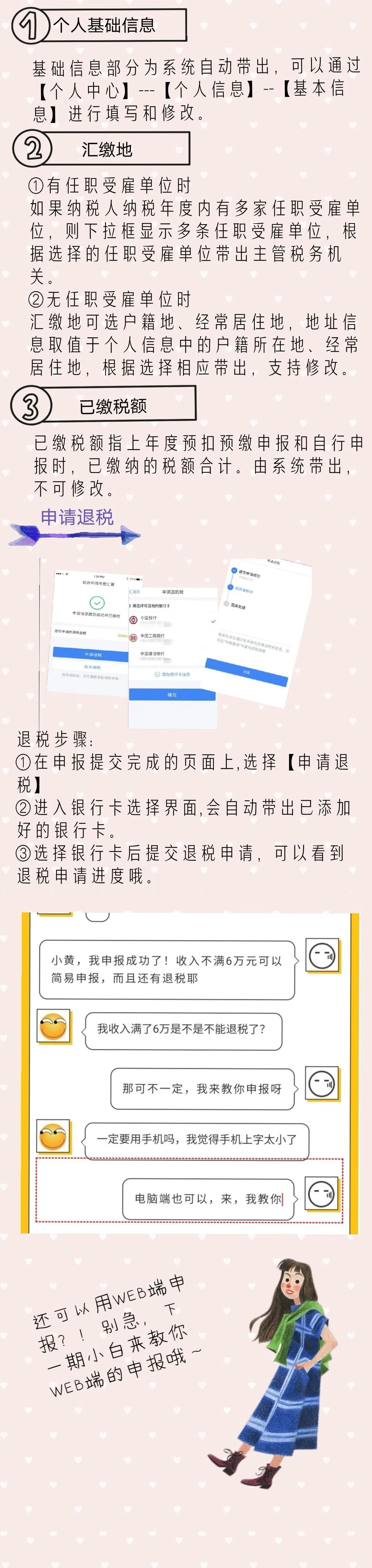 漫畫 | 做完這組辦理流程筆記，再也不用擔心蔡小白不會個稅匯算啦！